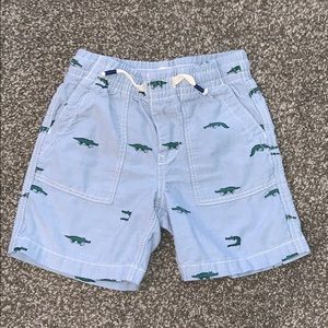 Boys alligator shorts - size 5t
